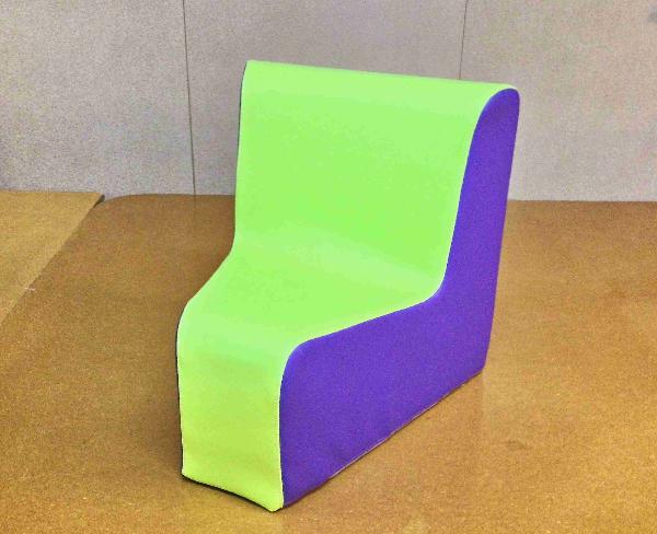 Chauffeuse Angle 30 °- 60 x 60 x 60 cm - Assise 32 (REF A32-2)