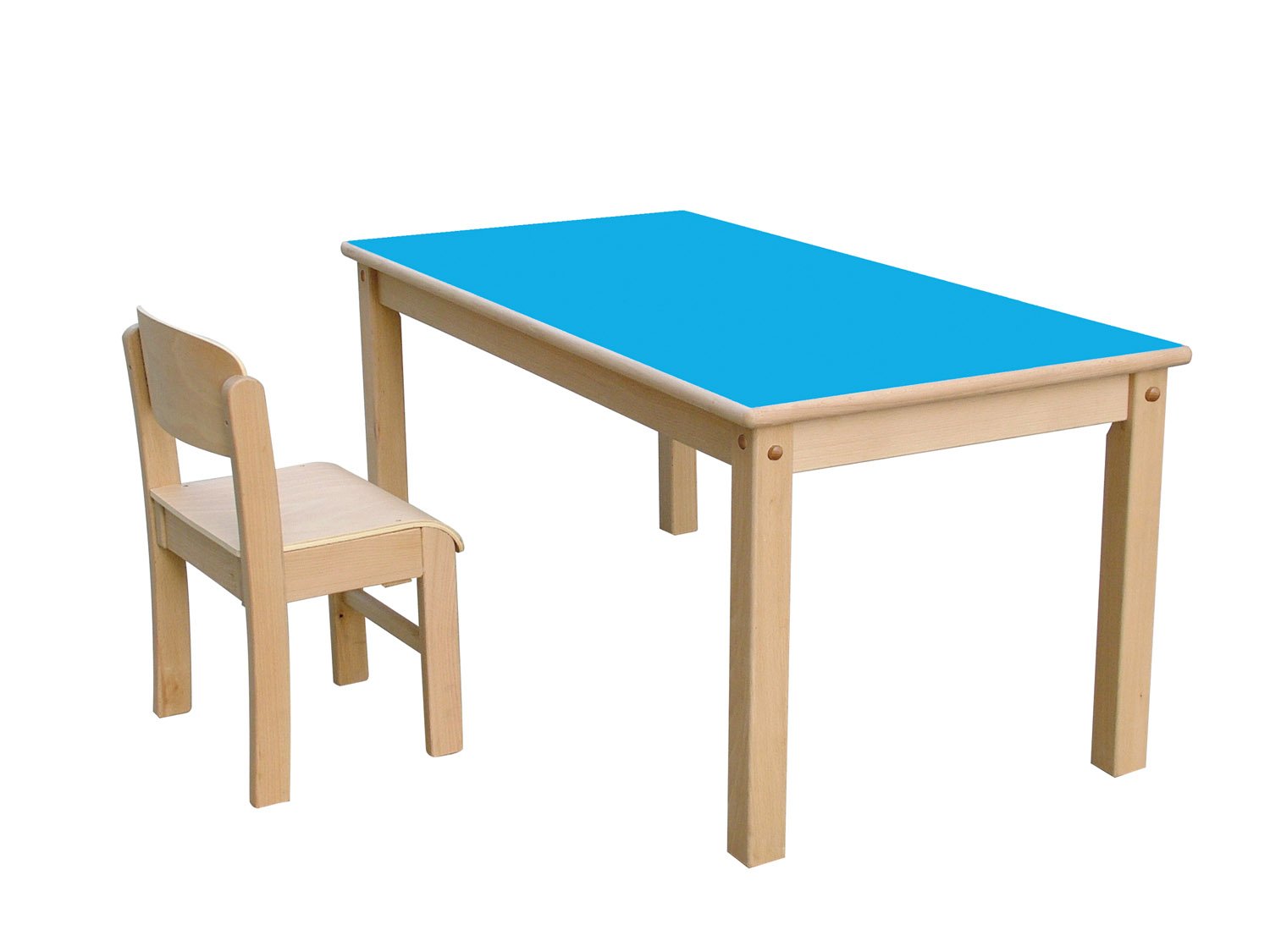 Table Rectangulaire - Hauteur 40 cm (REF BOIS-15.1)
