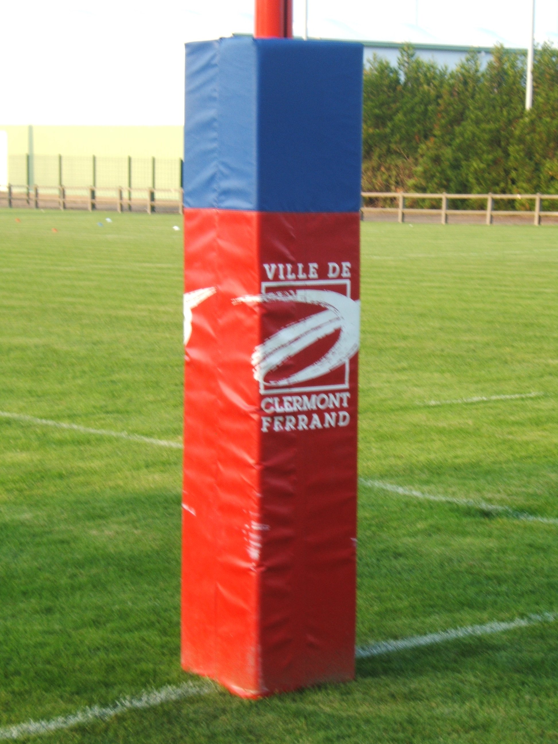 Kit 4 Protections Poteaux rugby 40 cm d'épaisseur - hauteur 200 cm (REF PROTRUG-2)